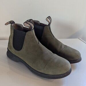 Blundstone Active Boot Olive Suede Women's AU5/US8